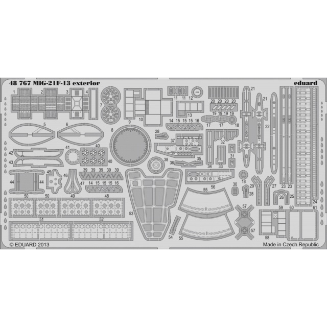 【新製品】[8591437487677] 48767)MiG-21F-13 フィッシュベッド脚格納庫