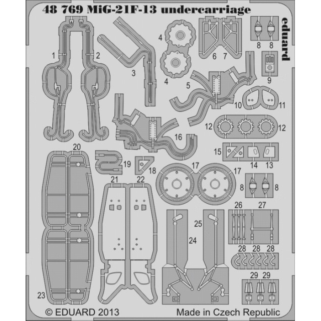 【新製品】[8591437487691] 48769)MiG-21F-13 フィッシュベッド外装