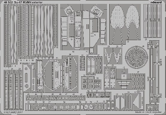 【新製品】48922)スホーイ Su-17M3/M4 フィッター 外装