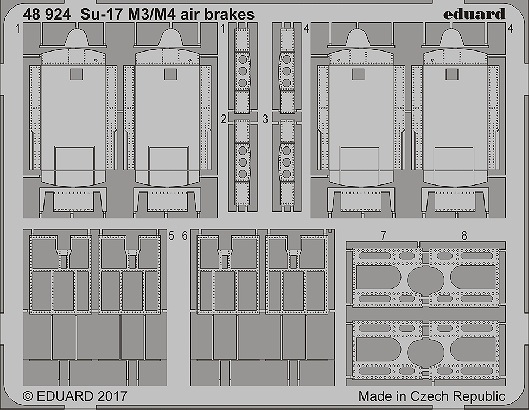 【新製品】48924)スホーイ Su-17M3/M4 フィッター エアブレーキ