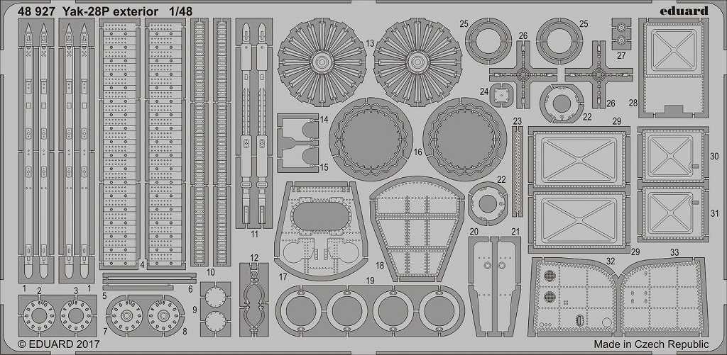 【新製品】48927)Yak-28P 外装