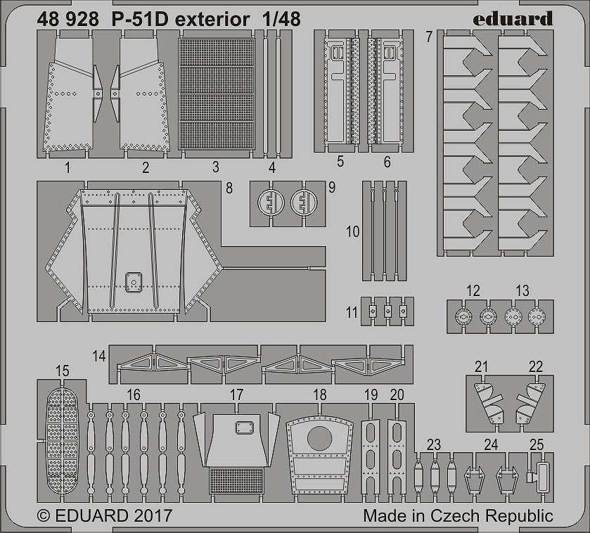 【新製品】48928)P-51D 外装