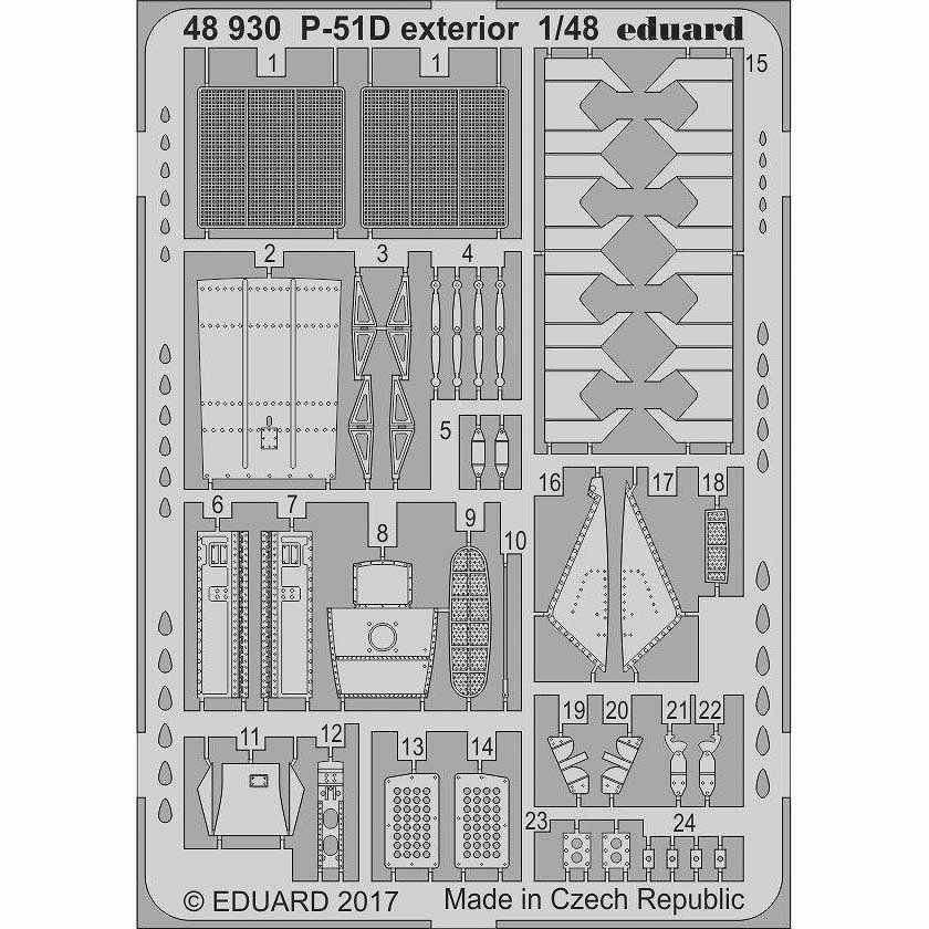 【新製品】48930)ノースアメリカン P-51D マスタング 外装