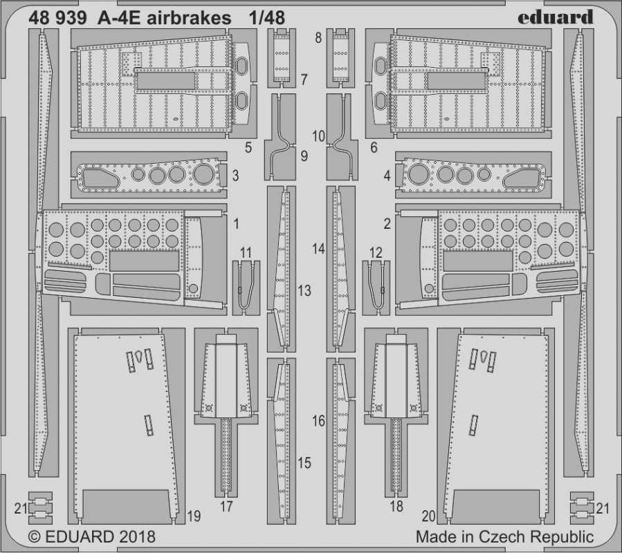 【新製品】48939)ダグラス A-4E スカイホーク エアブレーキ