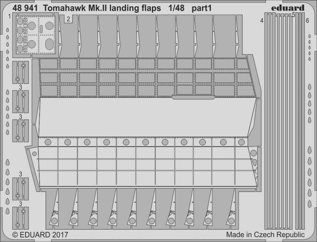 【新製品】48941)カーチス トマホーク Mk.II フラップ