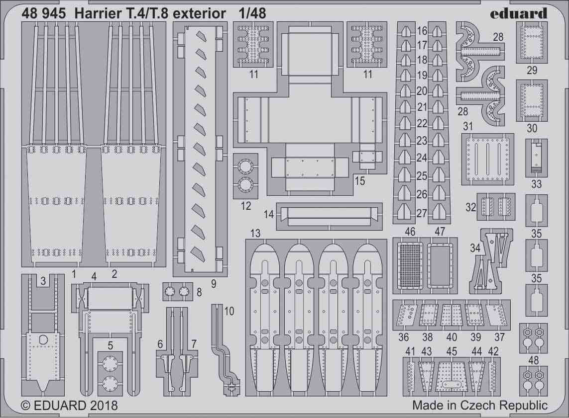 【新製品】48945 ハリアー T.4/T.8 外装