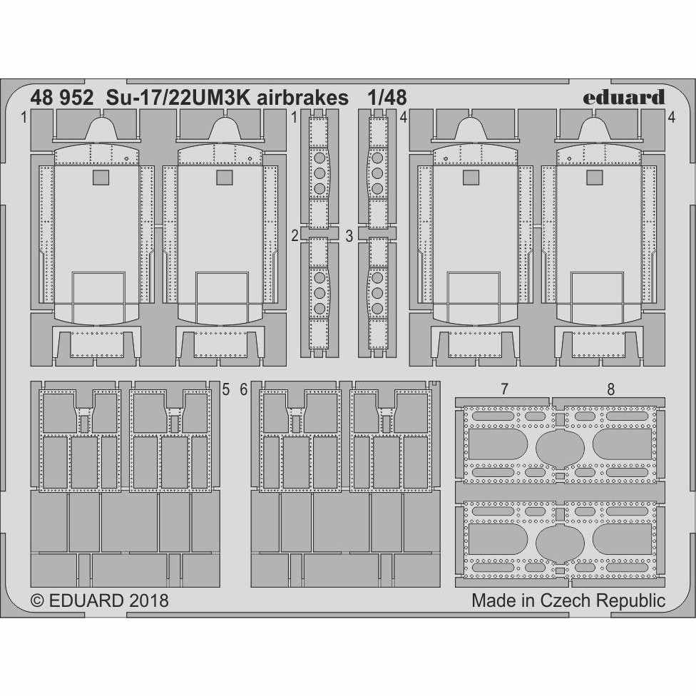 【新製品】48952 Su-17/22UM3K エアブレーキ