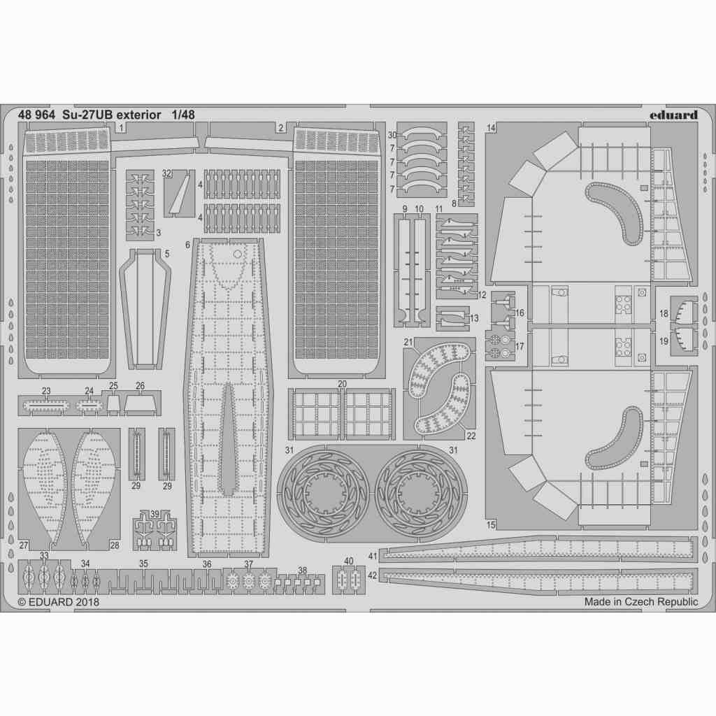 【新製品】48964 スホーイ Su-27UB フランカー 外装