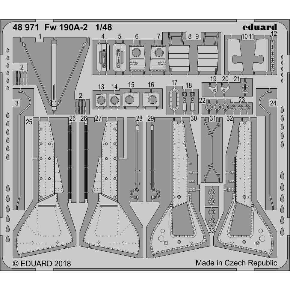 【新製品】48971 フォッケウルフ Fw190A-2