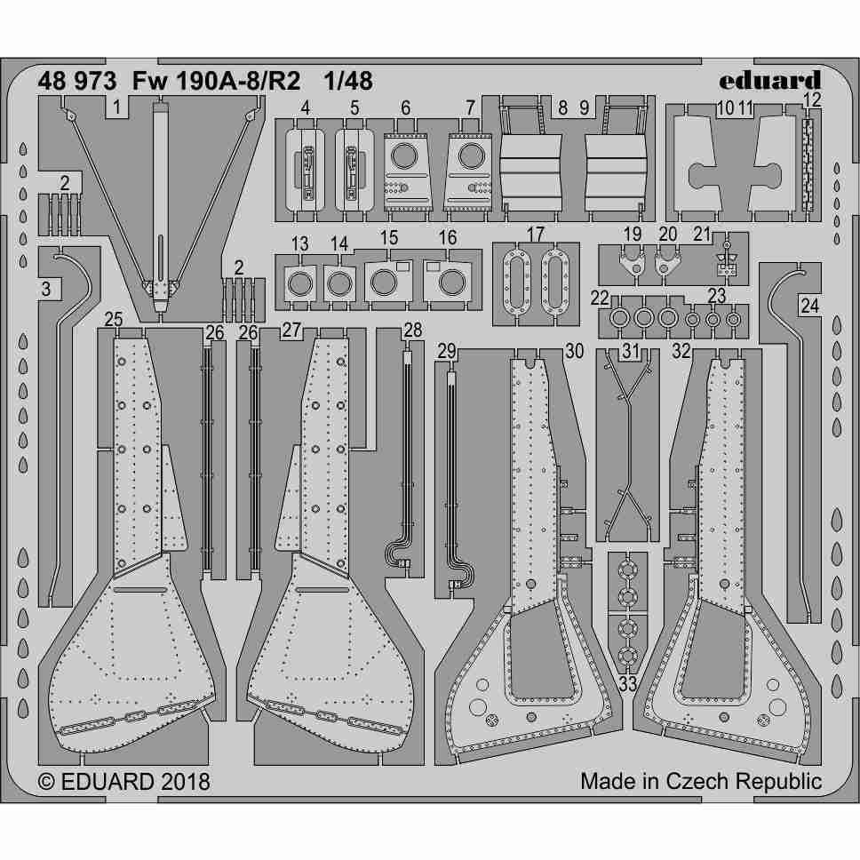 【新製品】48973 フォッケウルフ Fw190A-8/R2