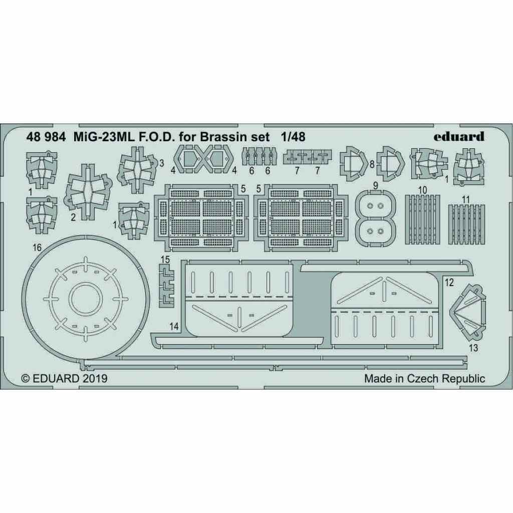 【新製品】48984 ミグ MiG-23ML フロッガー F.O.D.