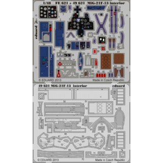 【新製品】[8591437496211] 49621)塗装済 MiG-21F-13 フィッシュベットC 内装