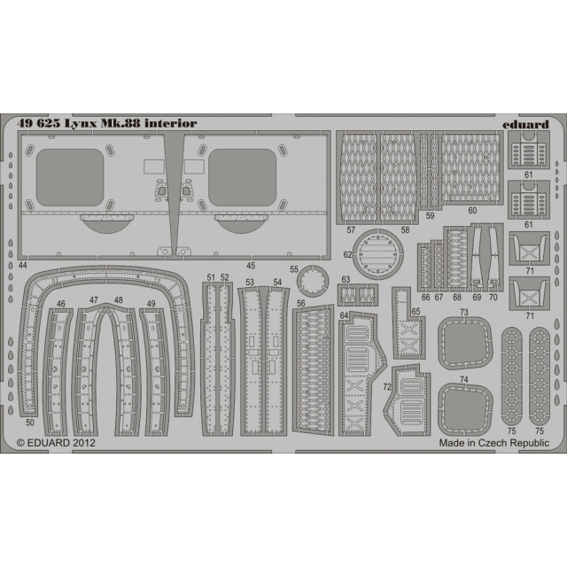 【新製品】[8591437496259] 49625)塗装済 リンクス Mk.88 内装