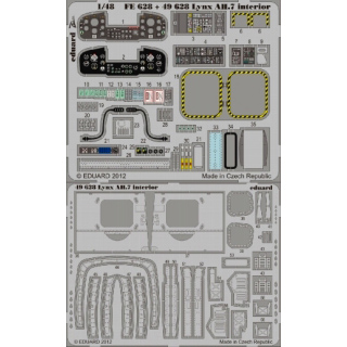 【新製品】[8591437496280] 49628)塗装済 リンクス AH.7 内装