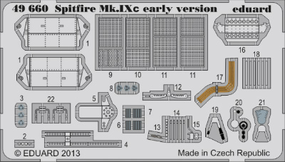 【新製品】[8591437496600] 49660)塗装済 スピットファイア Mk.IXc 初期型 内/外装