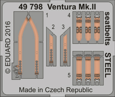 【新製品】49798)塗装済 ヴェンチュラMk.II シートベルト