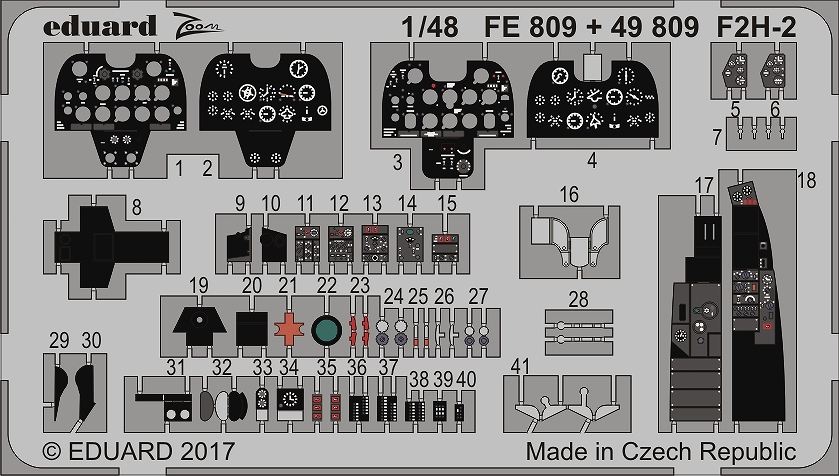 【新製品】49809)塗装済 F2H-2 バンシー