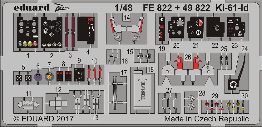 【新製品】49822)塗装済 川崎 キ61 三式戦闘機 飛燕I型丁