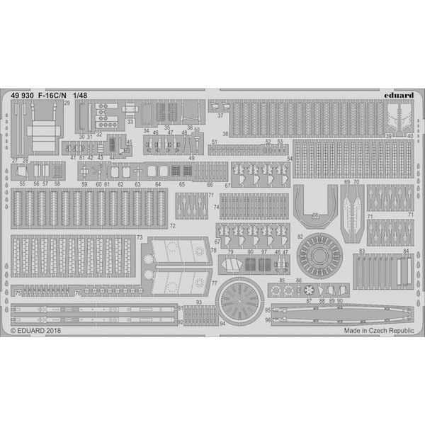 【新製品】49930 塗装済 ジェネラルダイナミクス F-16C/N ファイティングファルコン