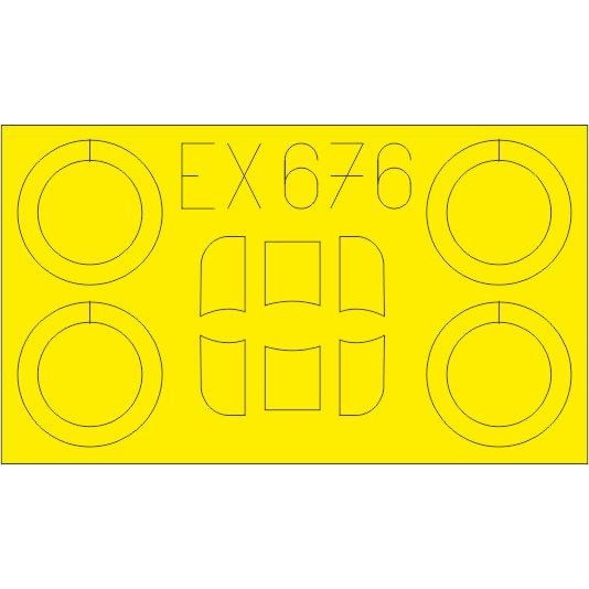 【新製品】EX676 アラド Ar68E 塗装マスクシール (ローデン用)