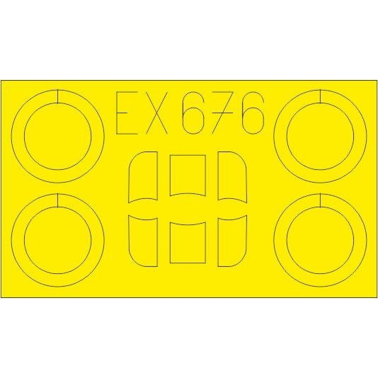 【新製品】EX676 アラド Ar68E 塗装マスクシール (ローデン用)