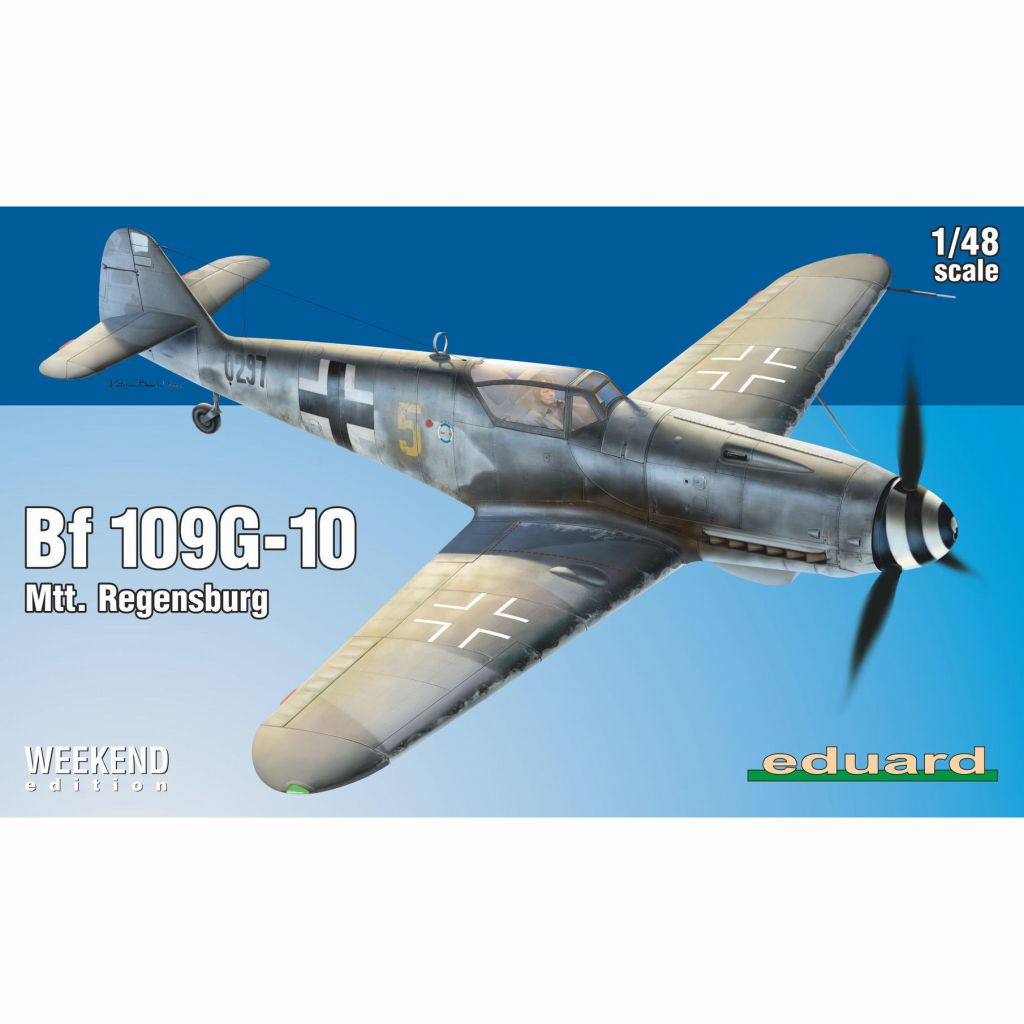 【新製品】84168 メッサーシュミット Bf109G-10 MTT レーゲンスブルク工場生産 ウィークエンドエディション