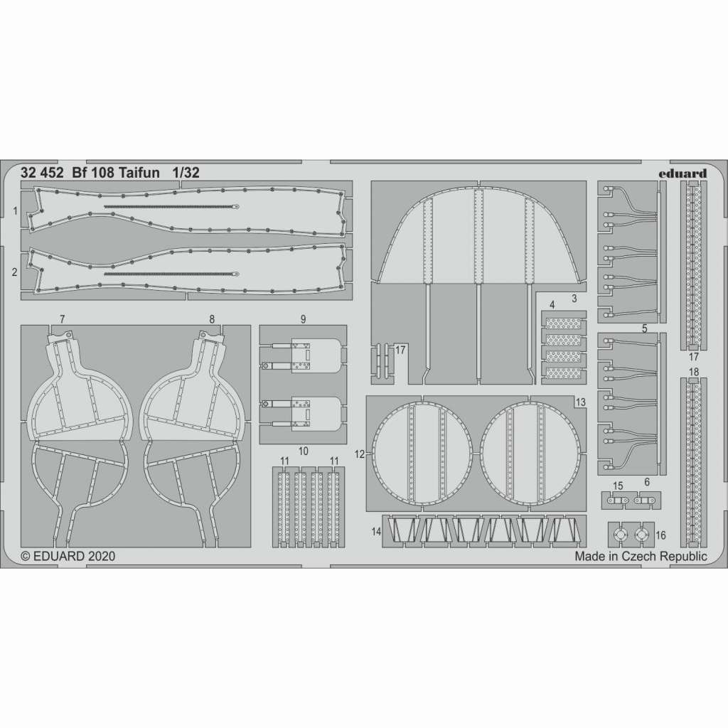 【新製品】32452 メッサーシュミット Bf108