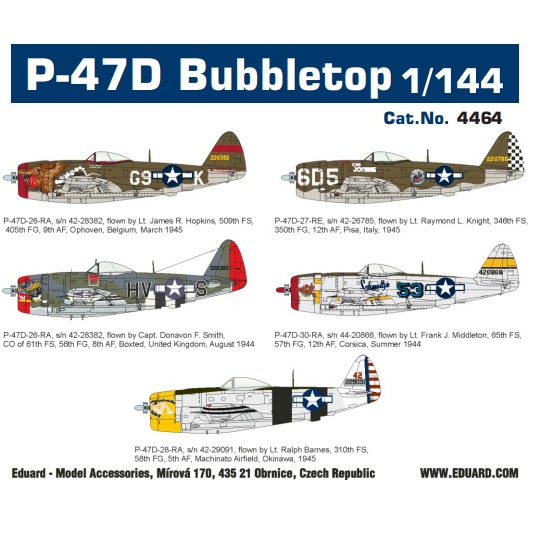 【新製品】4464 リパブリック P-47D サンダーボルト バブルトップ スーパー44