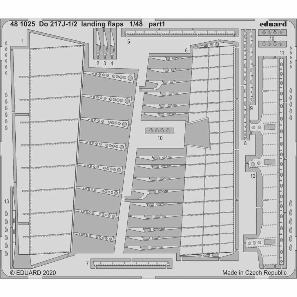 【新製品】481025 ドルニエ Do217J-1/2 ランディングフラップ (ICM用)