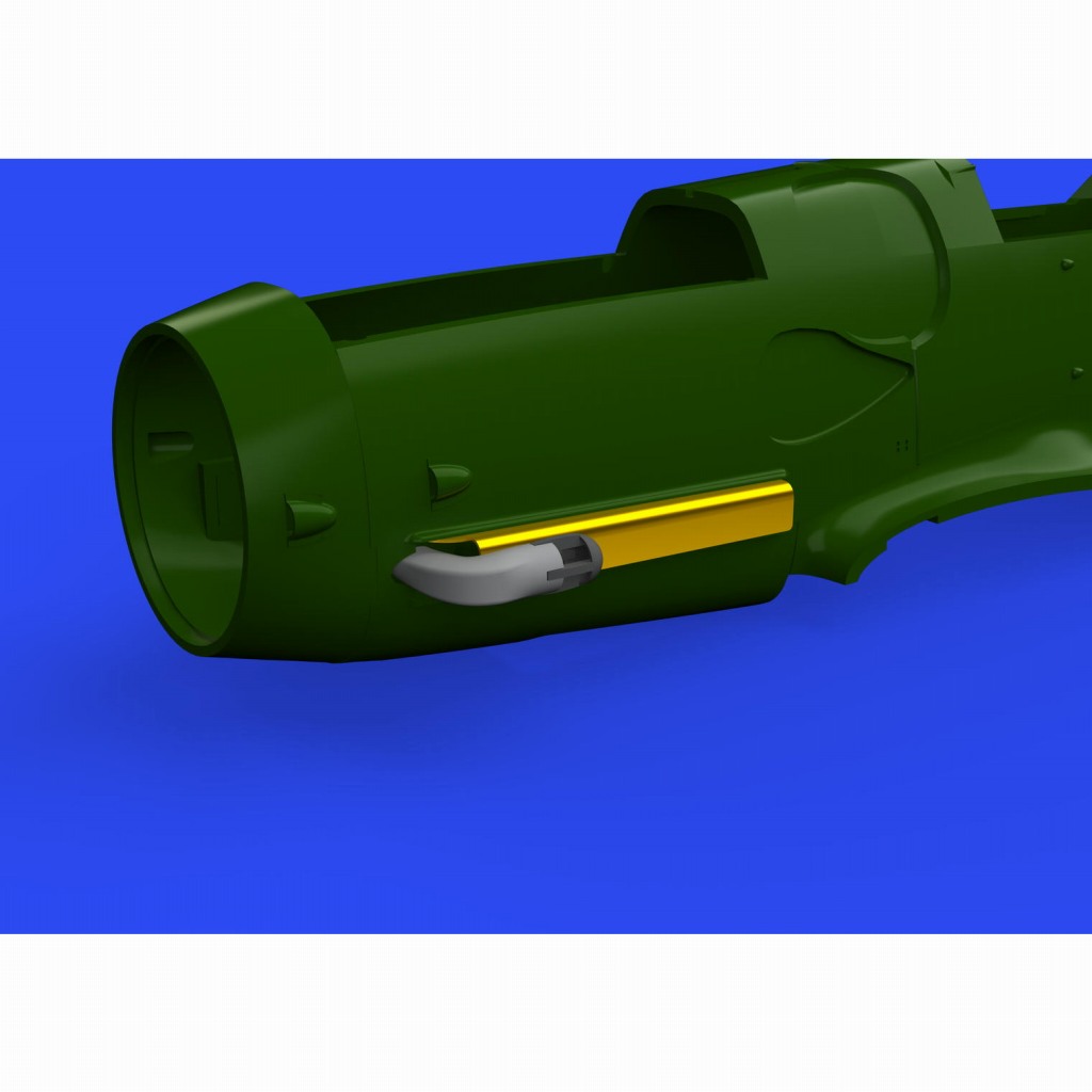 【新製品】ブラッシン648583 メッサーシュミット Bf109G ｢エバスペッヒャー｣排気管 (エデュアルド用)