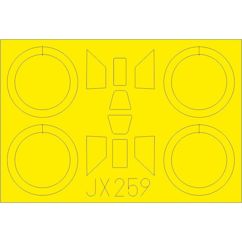 【新製品】JX259 PZL P.11c 塗装マスクシール (IBG用)