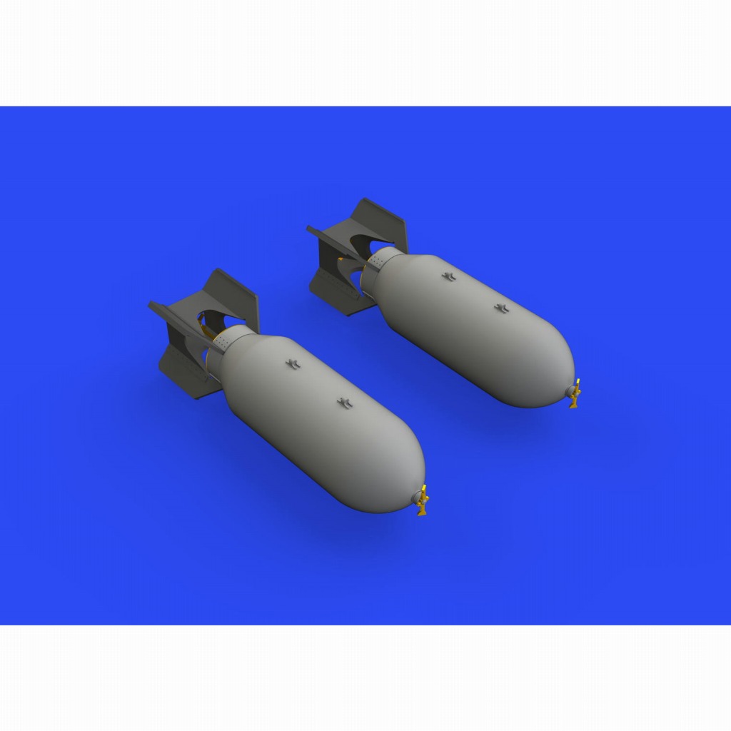【新製品】ブラッシン648565 WWII 米軍 1000ポンド航空爆弾 (2個入り)