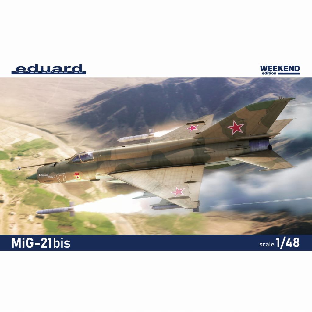 【新製品】84130 1/48 ミグ MiG-21bis フィッシュベッド ウィークエンドエディション
