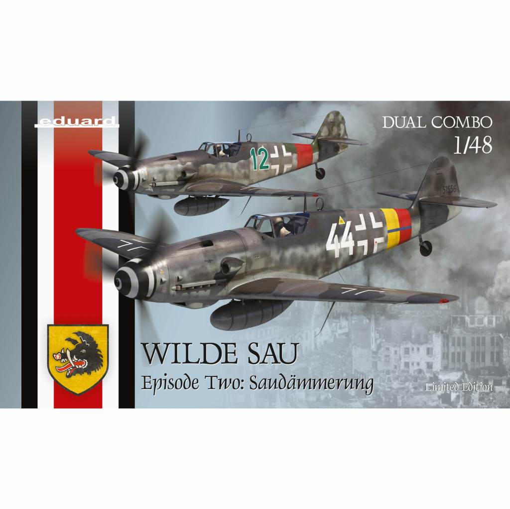 【新製品】11148 1/48 ヴィルデザウ エピソード2：夜明け メッサーシュミット Bf109G-10/G-14/AS デュアルコンボ リミテッドエディション