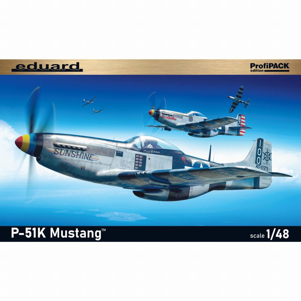 【新製品】82105 1/48 ノースアメリカン P-51K マスタング プロフィパック