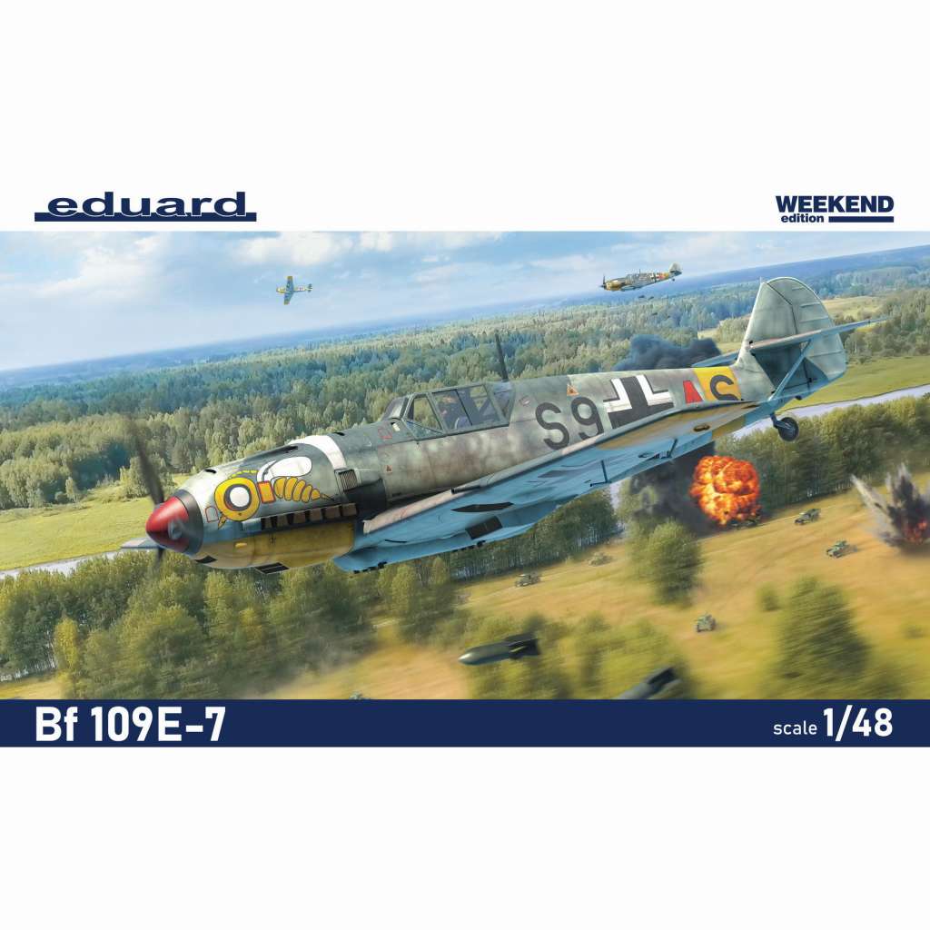 【新製品】84178 1/48 メッサーシュミット Bf109E-7 ウィークエンドエディション