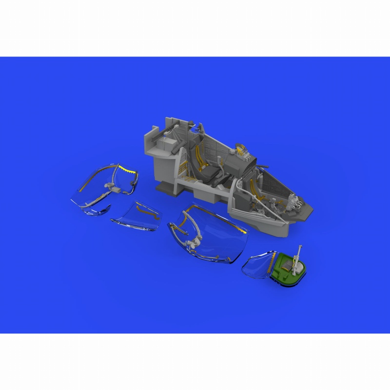 【新製品】ブラッシン648696 1/48 Mi-24V コックピット (ズベズダ用)