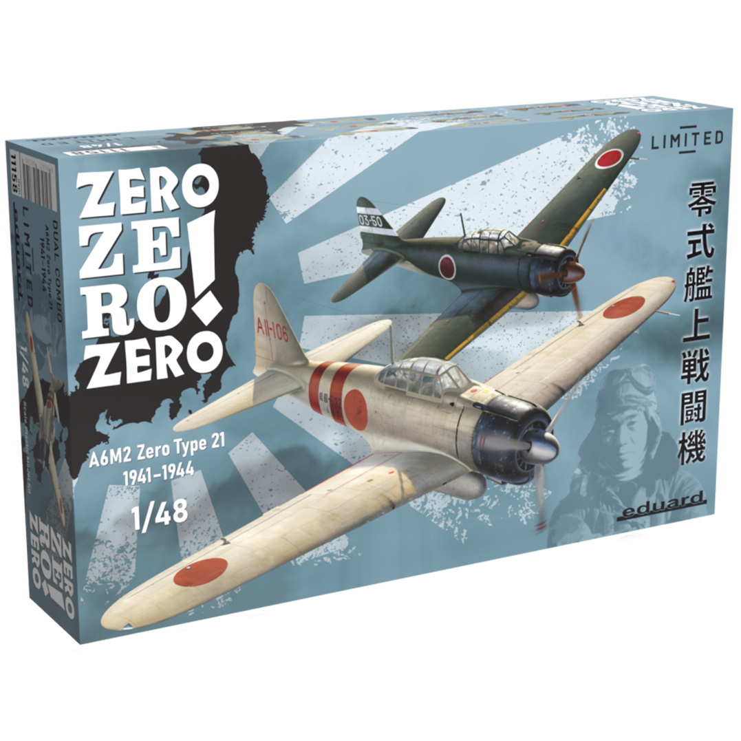 【新製品】11158 1/48 ゼロ、ゼロ、ゼロ! デュアルコンボ リミテッドエディション