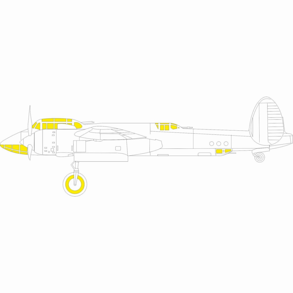 【新製品】CX630 1/72 Tu-2T 塗装マスクシール (ICM用)