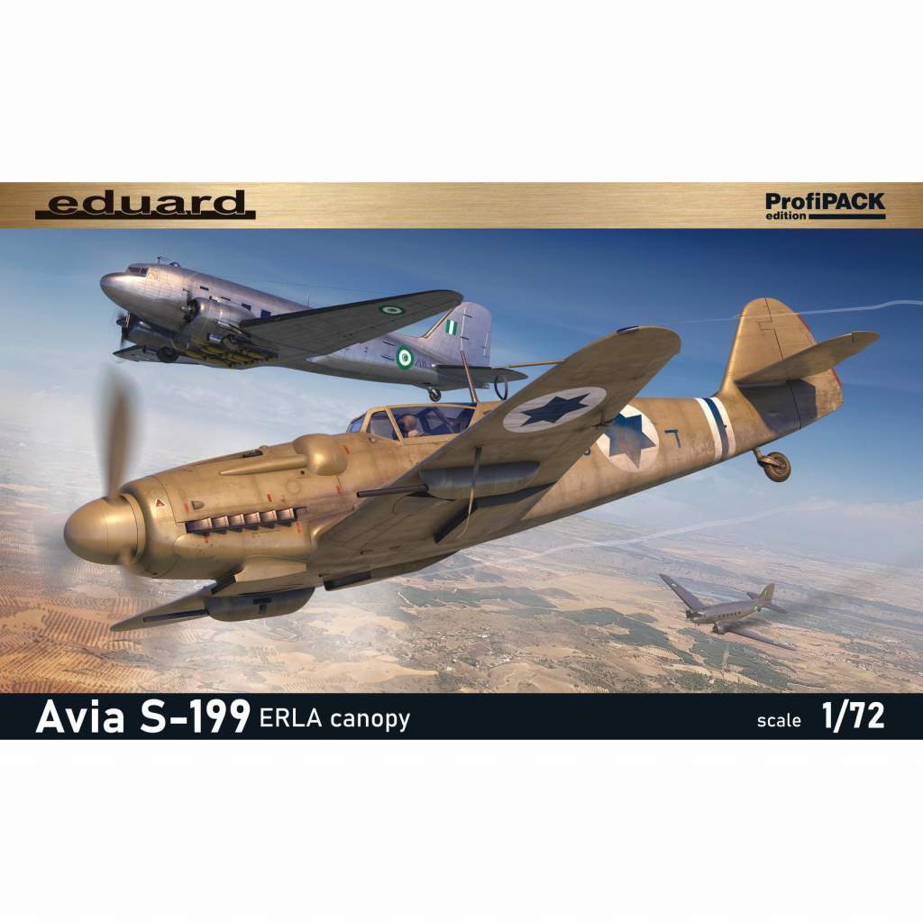 【新製品】70152 1/72 アヴィア S-199 エルラキャノピー プロフィパック