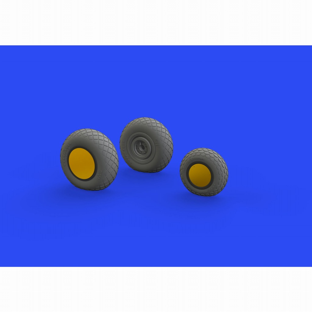 【新製品】ブラッシン648782 1/48 P-38J ホイール (タミヤ用)