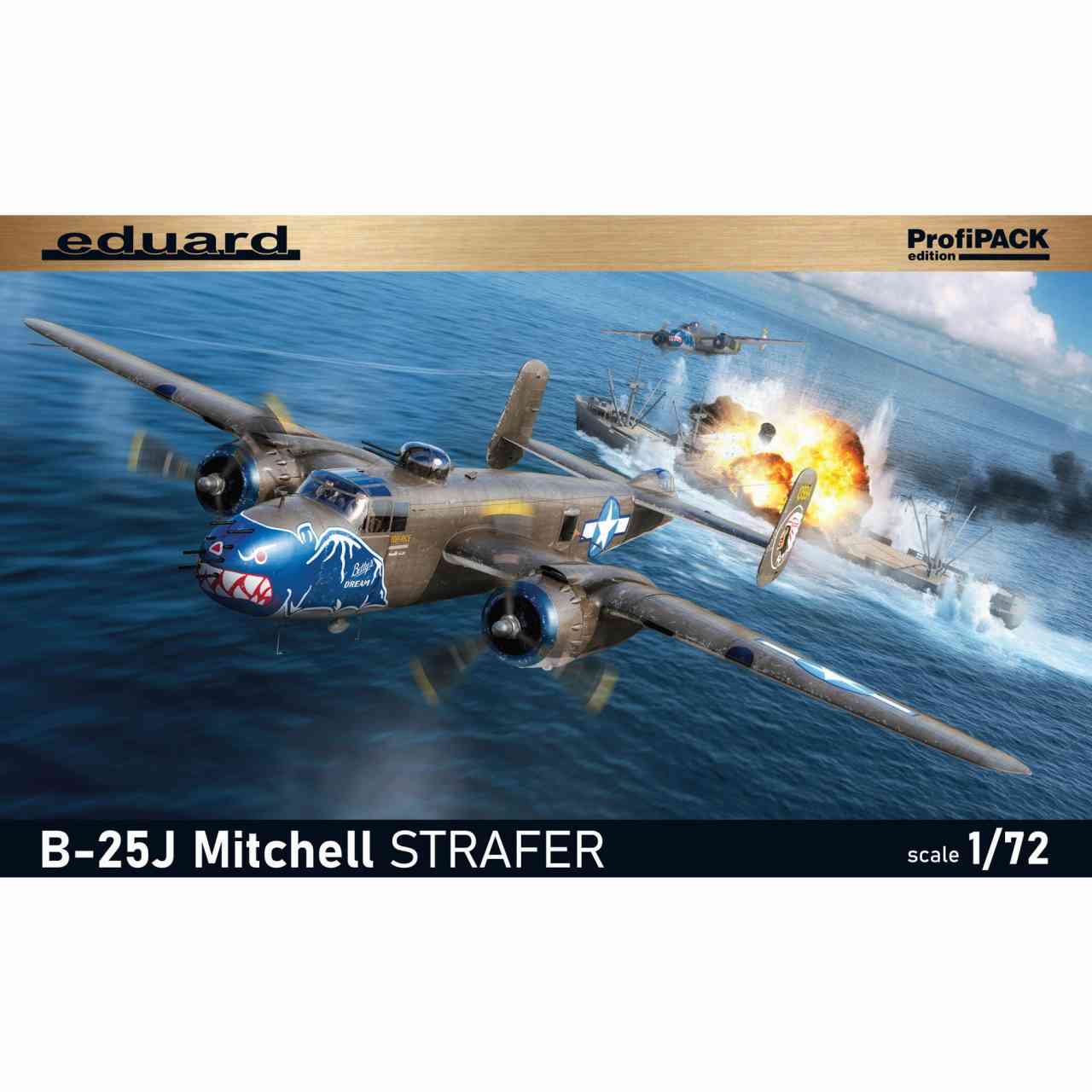 【新製品】7012 1/72 B-25J ミッチェル ｢ストレーファー｣ プロフィパック