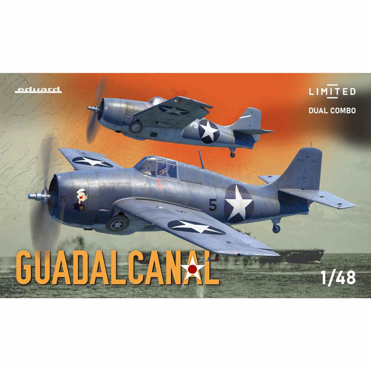 【新製品】11170 1/48 ｢ガダルカナル｣ グラマン F4F-4 ワイルドキャット デュアルコンボリミテッドエディション