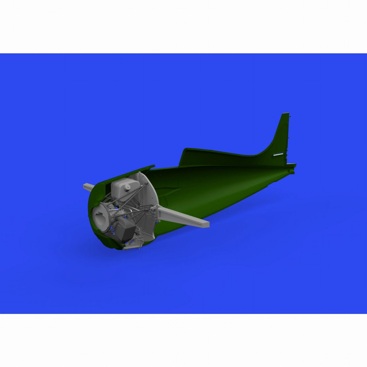 【新製品】ブラッシン648829 1/48 グラマン F4F-4 ワイルドキャット 着陸装置格納庫 (エデュアルド用)