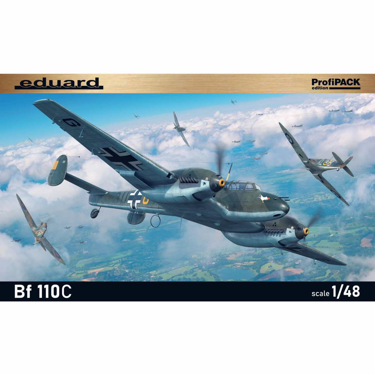 【新製品】8209 1/48 メッサーシュミット Bｆ110C プロフィパック