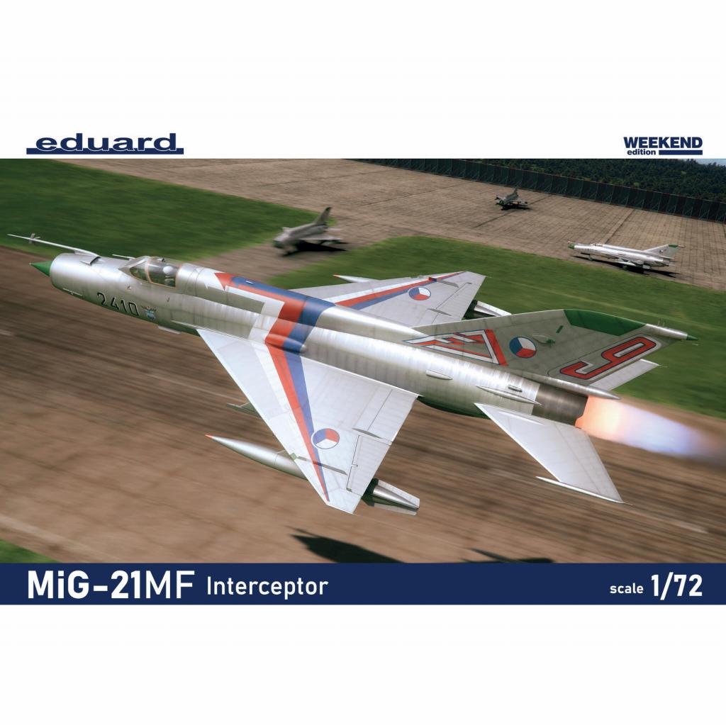 【新製品】7469 1/72 MiG-21MF フィッシュベッド 迎撃機型 ウィークエンドエディション