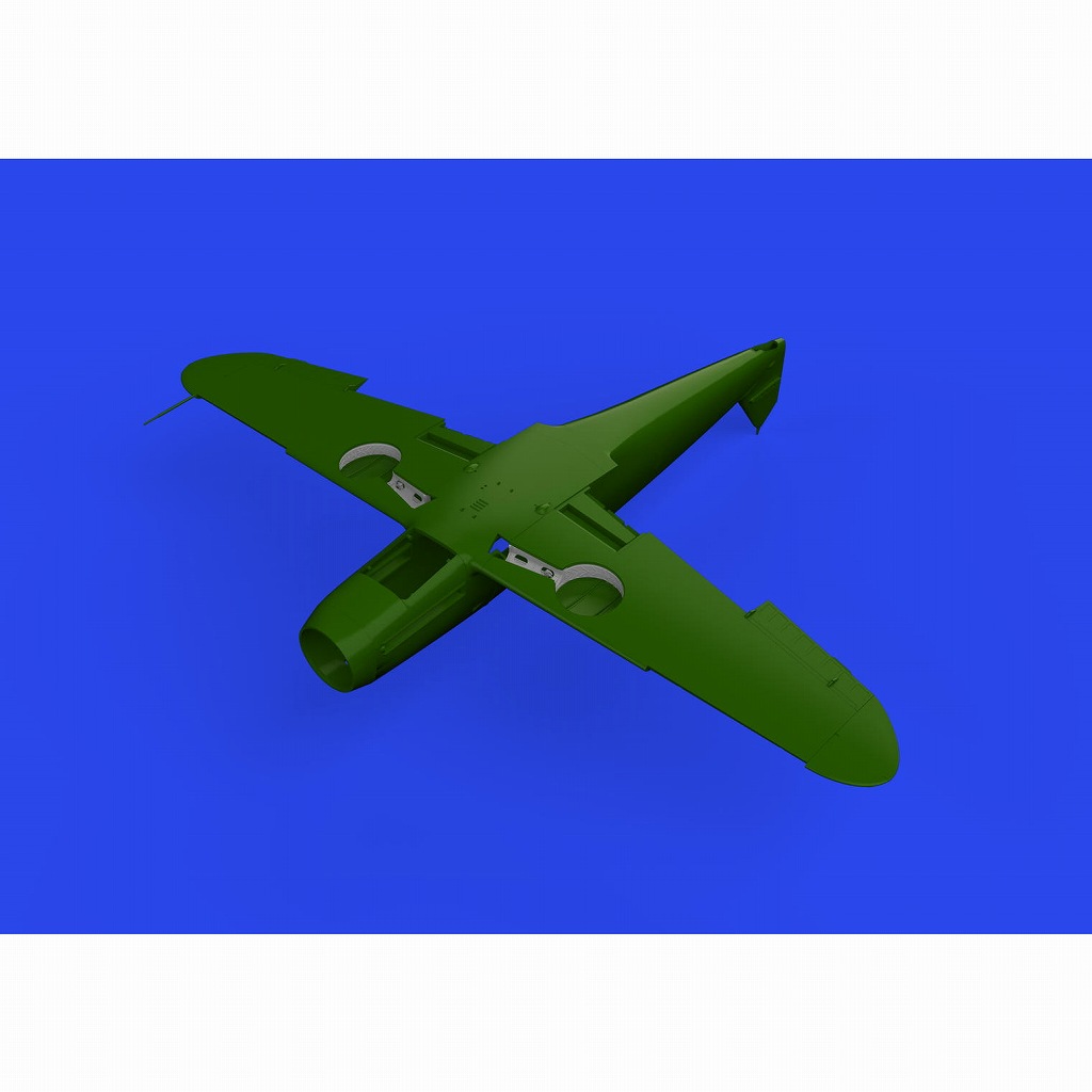 【新製品】ブラッシン648880 1/48 メッサーシュミット Bf109F 主脚格納庫 (初期、丸形) (エデュアルド用)