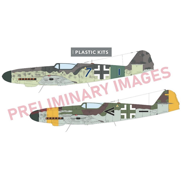 【新製品】11177 1/48 クーアフュルスト メッサーシュミット Bf109K-4 リミテッドエディション