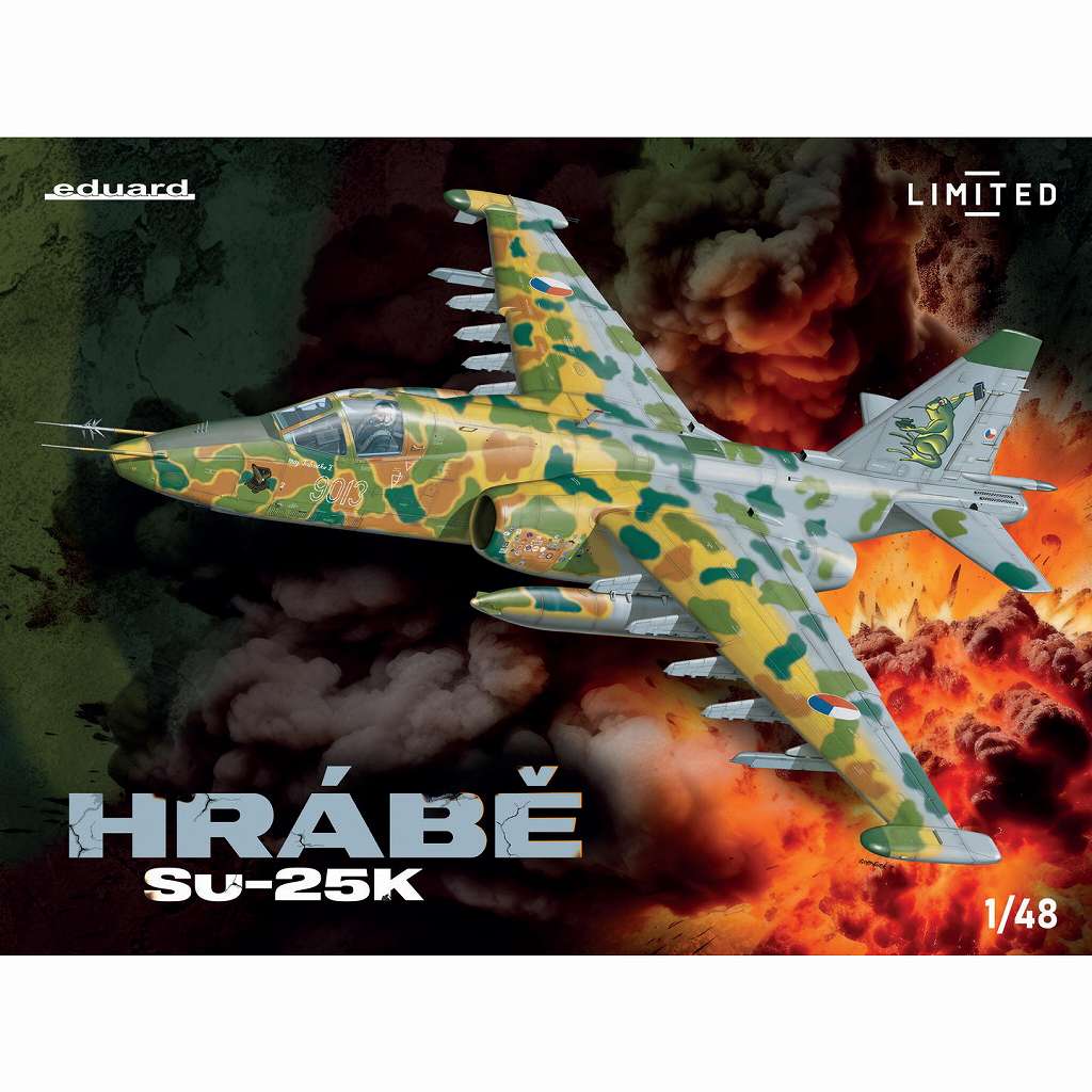 【新製品】11176 1/48 「ハラビェ」 スホーイ Su-25K フロッグフット リミテッドエディション