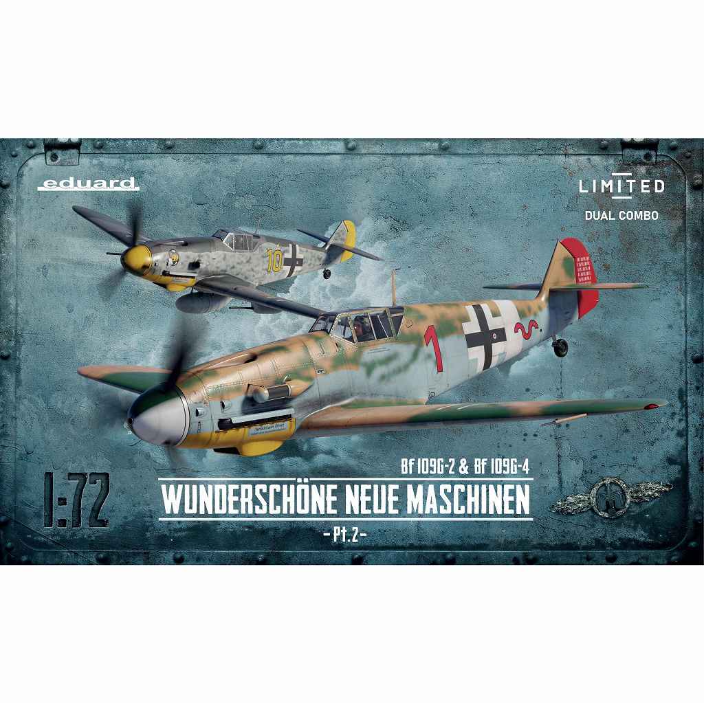 【新製品】2143 1/72 ｢美しく新しいマシーン パート2｣ Bf109G-2/4 デュアルコンボ リミテッドエディション